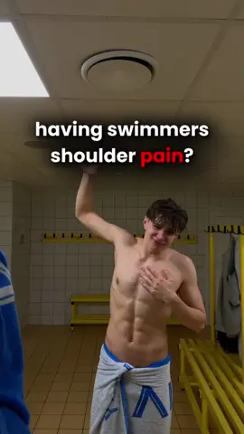 🏊🏻‍♀️ Swimmers Shoulder Pain Fix ✅ #swimming #swim #swimmer #swimmingshoulderpain #swimmingpain 