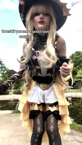 you don't have to tho#navia #naviagenshinimpact #viralvideo #fyp #foryou #GenshinImpact #genshin #cosplayer #cosplay #viraltiktok #viral #hoyoverse 