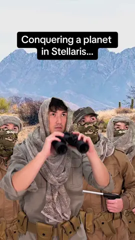 Conquering a planet in Stellaris #comedy 