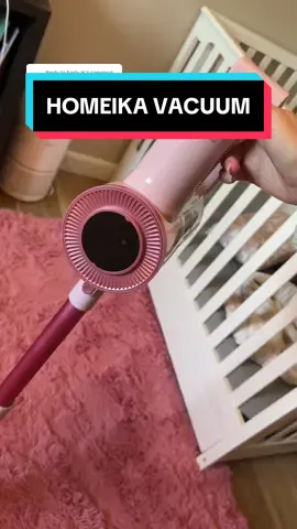 Replying to @Emily H. Heres an active link to the remaining stock of this vacuum 🤍💖 and of course some answers to your Q’s! #clean #cleaning #Home #vacuum #pink #CleanTok #fypシ゚viral #fyp 
