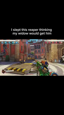 i cried with laughter seeing this replay #overwatch #reaper #widowmaker 