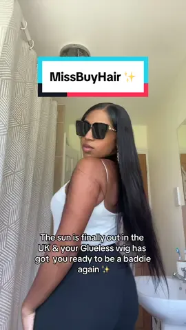 Just to do some food shopping 😅 still a baddie though 😘 with my fave @MISSBUY Glueless Wig 🫶🏾 #foodwithchanell #fyp #missbuyhair #gluelesswig #Summer 