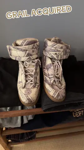 took 6 months for me to get these 🥲#margiela #grail #shoes #designer #archivefashion #archive #grailed #money #margielafuture #shoe 