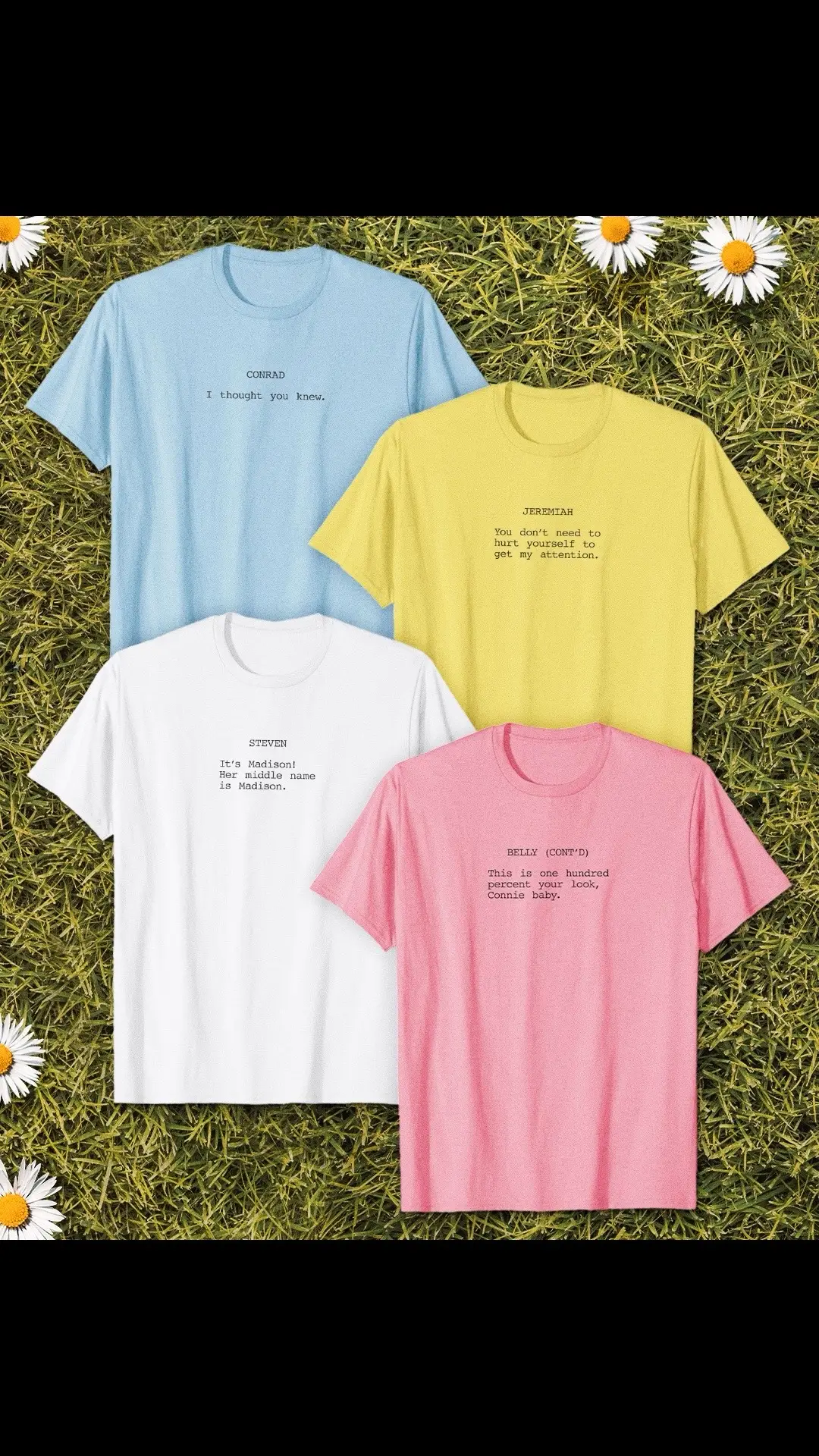 “who said that?” THEM 🫶 rep Cousins’s most quotable with our latest merch drop. grab yours at the link in our bio!