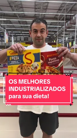 Os melhores industrializados para sua dieta! Aprenda como fazer melhores escolhas para uma pizza congelada.  #dieta #pizza #academia #treino #gym #musculação 