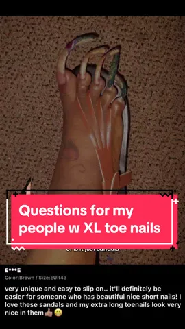 Can someone please tell me how you function with toenails this long? #nails #pedicure #funny #funnyvideos #relatable #shoes #longnails #nailinspo #greenscreen 