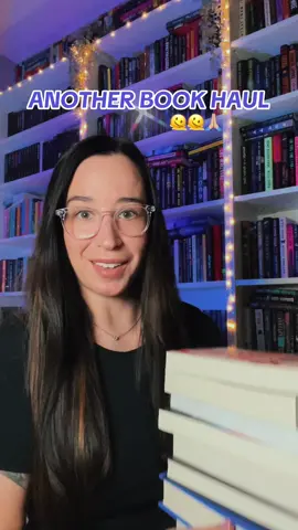 I need another shelf 🫠 #BookTok #books #bookhauls #bookish #bookworm #bookrecs #thrillerbooks #mysterybooks #romancebooks #bookhaul #sydneyyybooks @PoisonedPenPress @Sourcebooks Fiction @berkleypub @HarperCollins 