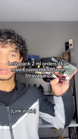 Packing an order of Valentino and Le male Essence ❤️ 🔥 cologne #fragrance #perfume #colognetok #fragrancetok #perfumetiktok #relatable #fyp #Scentiful_ 
