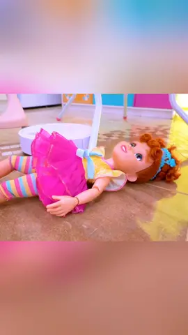 kids play vs doll funny.#kids #cutekids #fypシ゚viral #cute #blackandpink #bkackpink #fyp #children #toysandcolors #longervideos #doll