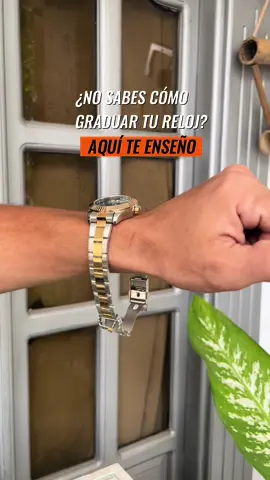 Así de fácil 😍💎✨ Cuéntenme en mis comentarios si sabías graduar tus relojes y qué tan útil es este video ✅ #relojes #enseñanza #relojdama #relojhombre #arreglarelojes #viralvideostiktok #viralreels #parati #pyfffffffffffffffffffffffffffffffff 