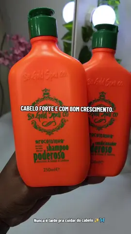CABELO FORTE E COM BOM CRESCIMENTO SHAMPOO E CONDICIONADOR PODEROSO ✨❤️🦋#goldspell #alisado #fypシ゚viral #fy #fypシD#