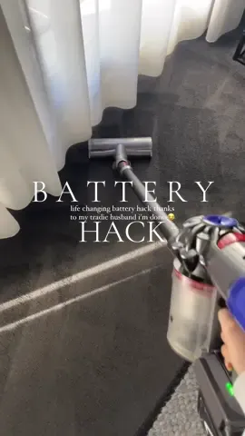 IT LASTS ME THE WHOLE HOUSE!! 🫨 @Makita Tools  #hacklife #hacksandtips #tipsandtricks #DIY #cleaningtiktok 