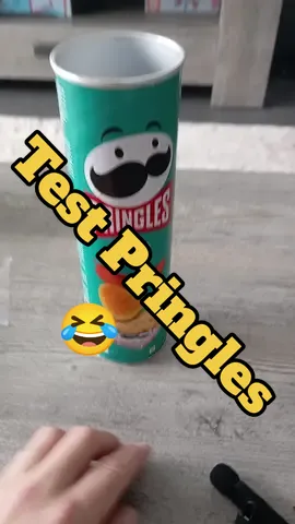 Test Pringles 🤣 #test #pringles #micro #testmicrowireless 