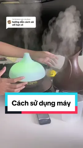 Trả lời @Bear Hướng dẫn cách sử dụng máy xông tinh dầu thơm phòng #mayxongtinhdau #tinhdauthomphong #thomphong #denxongtinhdau #yes6 #homex666#xuhuong  