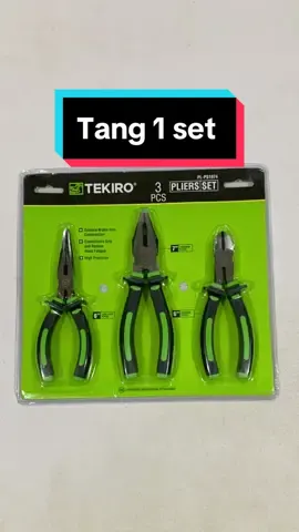 tang 1 set (3pcs) #tang #tangset #tekiro #perkakas 