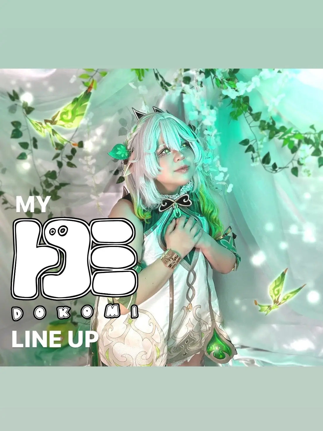 Dokomi is already next week, I'm hyped 😭💖 #dokomi2024 #dokomilineup #lovelive #hololive #cosplay #dokomi #jntokki 