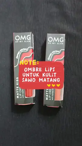 Rekomendasi lip cream ombre cantik dan affordable buat kulit sawo matang😘 💄 OH MY GLAM Matte Kis Lip Cream 3.5 gr Coffee Edition shade 14 dan 15 #fyp #OMG #ohmyglam #ohmyglamcosmetics #omgcoffeedition #ombre #ombrelips #kulitsawomatang #mattelastlipcream #lipcream #mattekisslipcream 