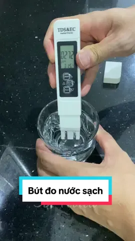 Bút đo lượng chất rắn hoà tan trong nước TDS #Bireview04 #dogiadung #giadung #giadungthongminh 