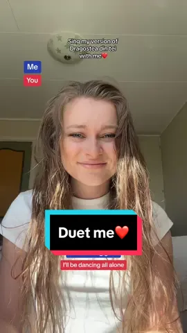 Dancing All Alone Karaoke ❤️ #numanuma #duetme 