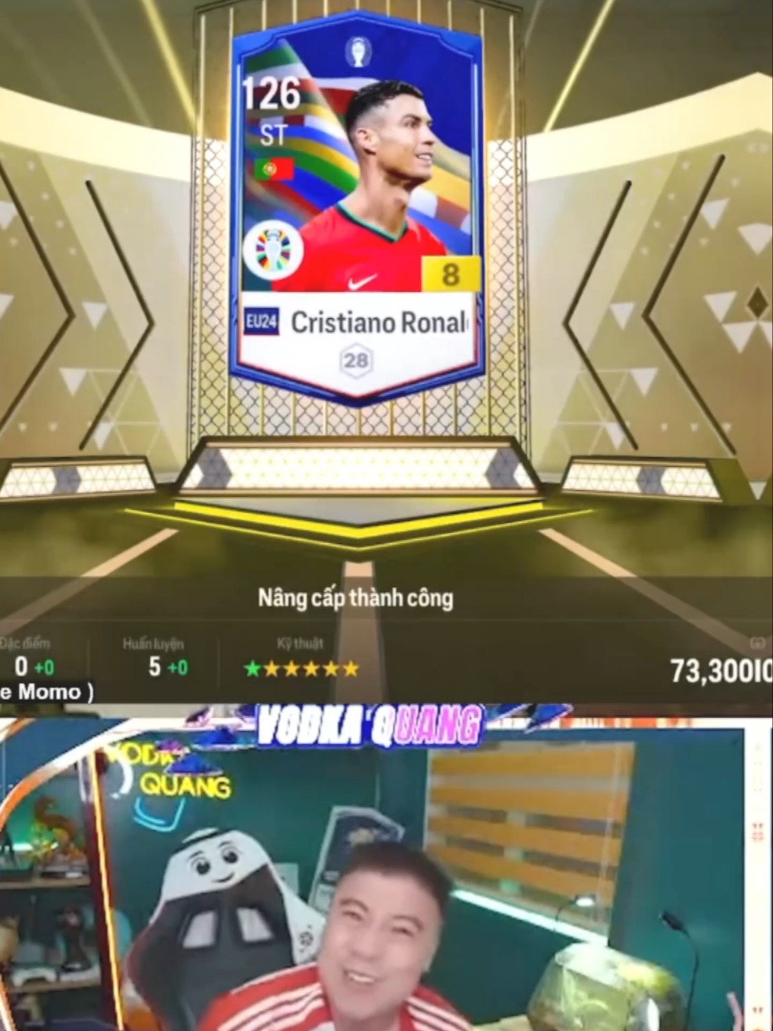 Ronaldo EU 24 +8 #vodkaquang #gamingvideos #viral #fc #fconline #euro24 #cristianoronaldo