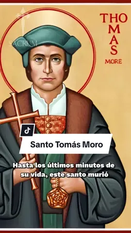 Hasta su martirio, Santo Tomás Moro mantuvo su buen humor. ¿Qué intención quisieras pedirle?  #SantoTomasMoro #SantoTomásMoro #SantoDelDía #santo #SantoDeHoy #Santoral #SantoDelDia #santos #martirio #Mártir #Martir #DiosTeAma #DiosEsBueno #DiosEsAmor #iglesia #iglesiacatólica #Cristo 