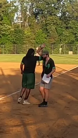 The fellas love the long ball, can you tell?