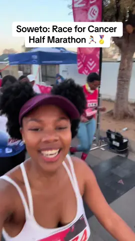 Yess I’m a runner babe🌝#Running#runtok#21km#halfmarathon#southafrica #Soweto 