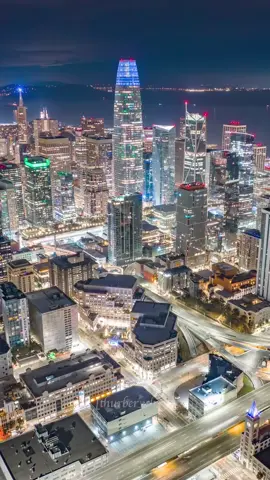 Driving through San Francisco. . . #sanfrancisco #fypage #bayarea #hyperlapse #oakland #drone 