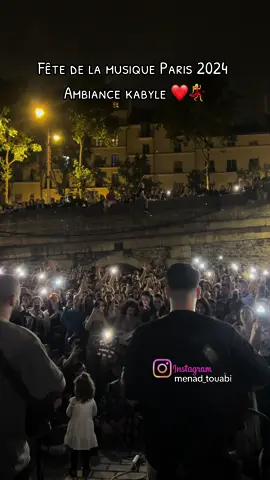 Fete de la musique paris ❤️💃 #fetedelamusique2024 #ambiance_kabyle😍😍😍😍 #dansekabyle #kabyle #kabylie #kabyledeparis♓ #kabyle #kabyledefrance #kabyledumonde♓♓♓ #kabylie #menadtouabi #kabyle_dz #ghilastouabi #chansonkabyle #musiquekabyle #algerie #dz #tiziouzou #bejaia #lghurba #oulahlou #ayafertetu #theltyam #aitmenguellet #1M #quaideparis #lqbayl #fyp #pourtoi #tiktok @Ghilas touabi @Nabil Sadi @Kamel Messiline 