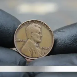 Hidden treasure The 1946 large date wheat penny #fyp #coins #currency #oldcoinsvalue #lincoln #reels__tiktok 