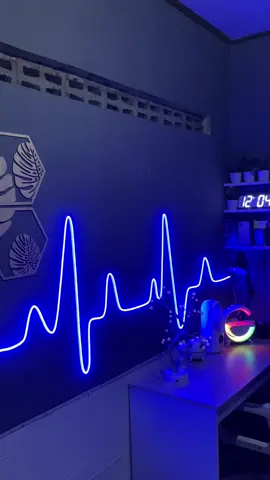 keren banget lampunya nya 😭😭 #neonflex #lampuledneonflex #kamaraesthetic #lampudetakjantung 