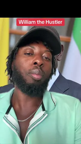 He calls himself William the Hustler btw. Because he “hustles for Kenya”#greenscreen 