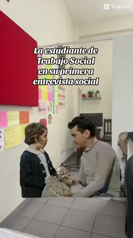 La estudiante de Trabajo Social en su primera entrevista social  #trabajosocial #mitrabajoessocial #trabajosocialconfamilias #socialworkersoftiktok #trabajosocialencomunidad #trabajosocialensalud #trabajosocialys #motivation #parati 