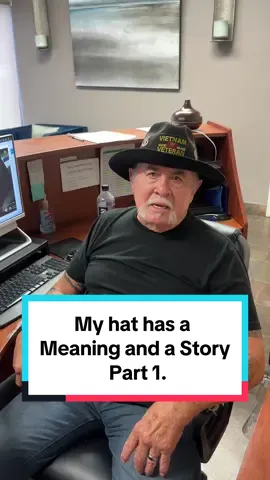 I often get asked why do I wear this hat everyday and everywhere I go.  #fyp #tiktok #tiktokviral #veteran #military #marine #vietnam #vietnamveteran #vietnamwar #vietnamveterans  #story #hat #american 