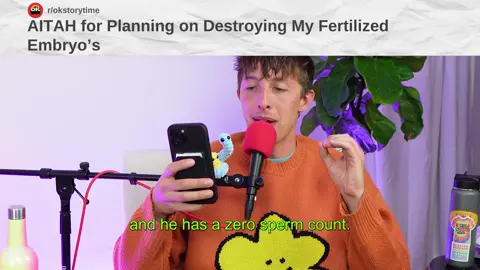 AITA for planning on destroying my fertilized embryos? #reddit #redditstories #redditreadings #reddit_tiktok 