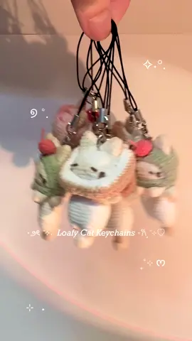 They’re so tiny, they give me cuteness aggression ( ｡ •̀ ᴖ •́ ｡) Even though the process is painful, the end result makes it all worth it (๑>◡<๑) I love my Loafy Cars ehheheeh 🚙 ᯓᡣ𐭩  Soooo if you want to adopt a Loafy Cat,, they’ll be available on my website on 7/7 at 7pm CT (づ๑•ᴗ•๑)づ♡ US shipping only (for now) Pattern(releasing soon) by: me (Cozyloafcat) Yarn: super fine chenille (link in bio) Hook: 0.75mm x x x x x x x x #crochet#amigurumi#crochetinspiration#cat#keychain#fyp