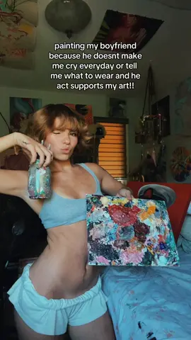 i lovee love painting people especially people that i love🦢 #artistsoftiktok #painting #portraitpainting #artinspo #artist #boyfriend #art #womenartists #youngartist #paintingtutorial #WIP #artprocess #acrylicpainting #artcommunity #lovelanguage #sailorcore #sailor 