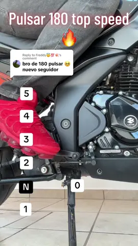 Replying to @Freddy😇💯💥 #bajaj#pulsar180#topspeed