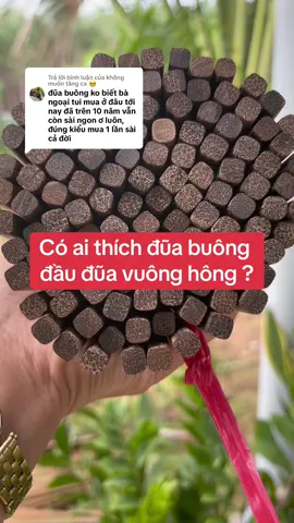 Trả lời @không muốn tăng ca 🥺 #nguyentuyetnga #xuhuongtiktok #đũabuôngcaocấp #đũabuôngmộc #đũabuôngbìnhthuận #BìnhThuận  Đũa buông đầu vuông 
