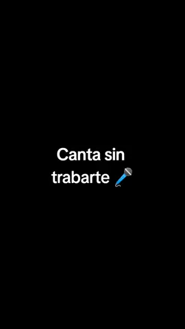 Canta sin trabarte #viral#parati #viralvideos 