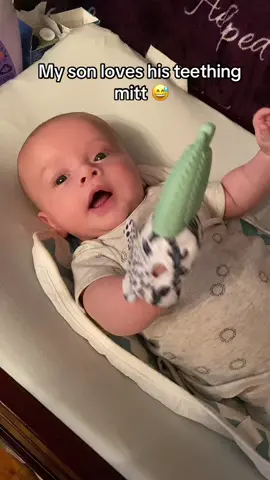 @Itzy Ritzy this is too cute! #MomsofTikTok #babyboy #cutebaby #creatorsearchinsights #fyp #boymom #baby #funny #funnybaby 