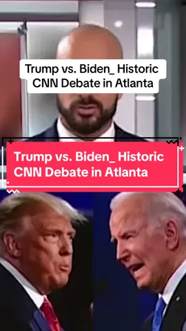 Trump vs. Biden_ Historic CNN Debate in Atlanta #trump #news #cnn #geopolitics 