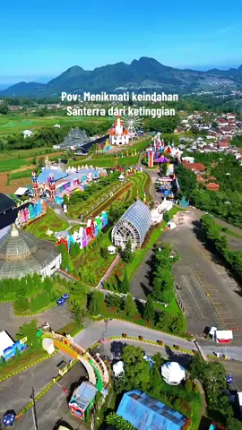 Pov: Menikmati keindahan Santerra dari ketinggian 😍 #malang #batu #tiktok 