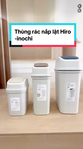 Thùng rác nắp lật Hiro -inochi 5l,10l,15l #thungrac #thungracnaplat #inochi #inochivietnam #xuhuong #thinhhanh 