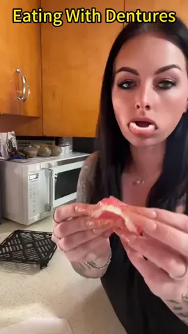 📷Eating With Dentures！！ 📷Tired of uncomfortable dentures causing sore spots and irritation?Say goodbye to discomfort and hello to a customized fit with Soft Denture Reline Kit. Apply soft silicone to your dentures for instant relief and a snug, natural feel that lasts all day. 📷Food-Friendly 📷Adjustable Fit 📷Unmatched Comfort 📷Natural Look