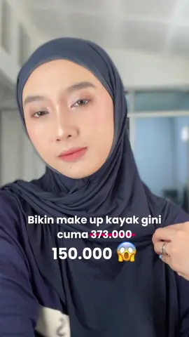 Kapan lagi dapetin full make up setengah harga!! Jangan sampai lewatin Super Brand Day 24-30 Juni 2024 cuma 150 ribuan, checkout di tanggal 24 Juni !!! Harga Promo Bundling hanya 150 RIBUAN dari harga normal 373.000 😱 #NoMoreLUNTUR #NOLIMATTECUSHION #SuperBrandDay