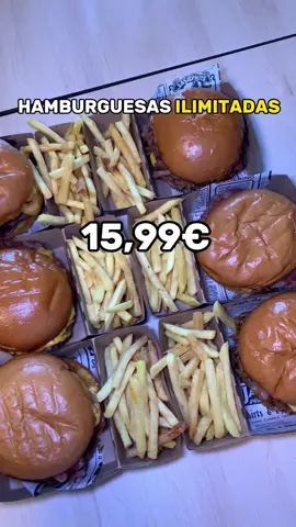 Hamburguesas Ilimitadas 15,99€➕👇 Has visto bien!! En @Mati's Burger puedes comerte junto a @LosButterhand todas sus hamburguesas entrantes y perritos por 15,99€ ✅De Miércoles a Domingo medio día: 12:00 a 16:30H el precio es 15,99€ ✅De Miércoles a Domingo cena: 20:00 a 23:30H el precio es de 19,99€ ✅Penalización si dejas algo en el plato: 1,5€ cada entrante 3,5€ cada 1/2 Burger o hot Dog  1 Bebida obligatoria por persona Lunes y Martes, descansan 😴 El primer buffet de Hamburguesas de  Madrid Sur ya está aquí! Espero que le deis caña, merece mucho la pena la calidad/precio🍔 El sitio está un poco escondido, pero lo acabas encontrando 🤙 ☎️ 624 693 473 🔐Guarda el vídeo para hacer este plan,  deja tu ❤️ si te ha gustado Y mándaselo a esa persona con la que quieres ir. 🚀 Tienen un 5/5 de 23 reseñas en Google Maps 🌍 Av. de la Mancha, 13, Leganés, Madrid 📍 Mis plataformas son con el mismo nombre 👇 Instagram @conhambresiempre 👍 Tiktok conhambresiempre 🕺 YouTube conhambresiempre 🎥 Facebook conhambresiempre 👣 #buffetlibre #foodmadrid #madrid #barato #buffethamburguesas #restaurantesmadrid #planesmadrid #barato #madridsur #leganes 