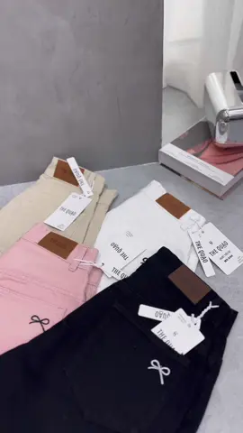 Quần short thêu Nơ #short #quanshort #thequao #ncb08 #quanshortnu #quandui #jeandui #quanbonu #jeans #jeanno #quanno 