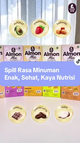Minuman sehat kaya nutrisi, bikin pumping jadi full isi 🥰 Varian rasanya banyak banget, spill di komen yuk rasa apa yang jadi favorit Mama  #ASI #pejuangASI #kASIhmama #Mama #capcut #tiktok #almondmilk 