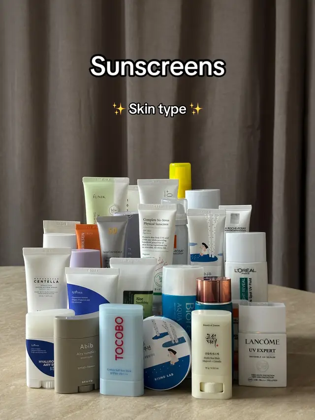 #sunscreen #skintype #dryskin 
